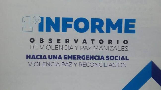Observatorio de violencia y paz Manizales