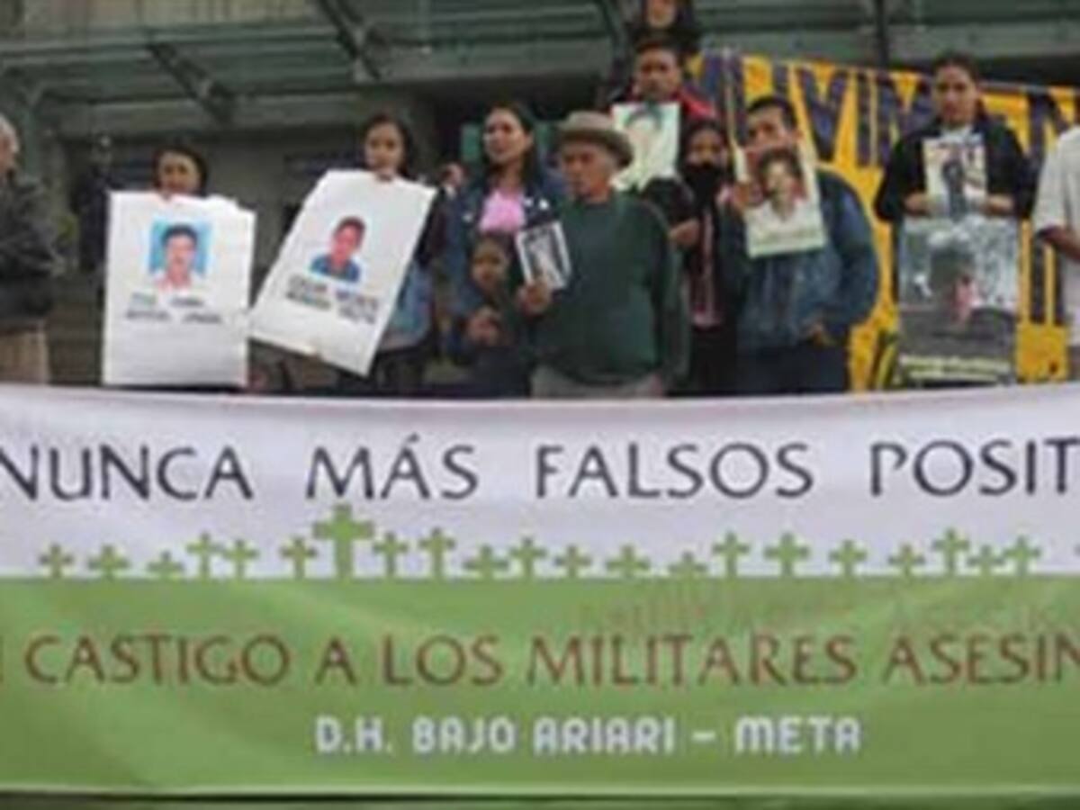 Lista la acusación contra militares por 'falsos positivos'
