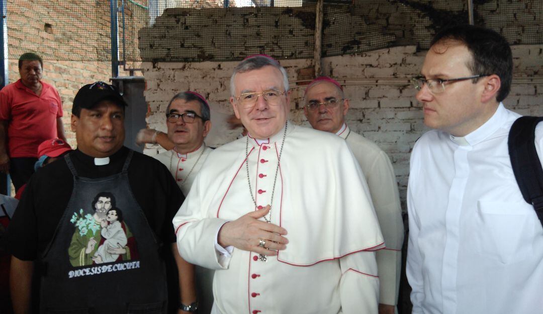 El Nuncio Apostólico en Colombia, Monseñor Luis Mariano Montemayor 