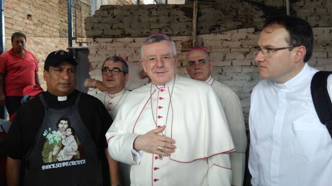 El Nuncio Apostólico en Colombia, Monseñor Luis Mariano Montemayor