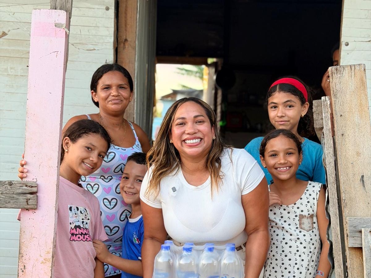 Fungramiel entrega agua potable a cien familias vulnerables en el barrio Henequén de Cartagena