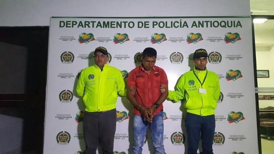 Alias Manuel. Foto: Policía Nacional.