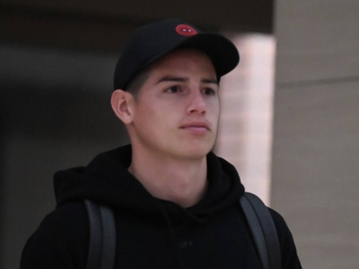 James Rodríguez se unió a la concentración de la Selección Colombia en Corea del Sur