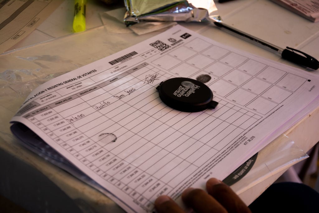 Imagen de referencia de elecciones. Foto: Lismari Machado / Anadolu Agency via Getty Images