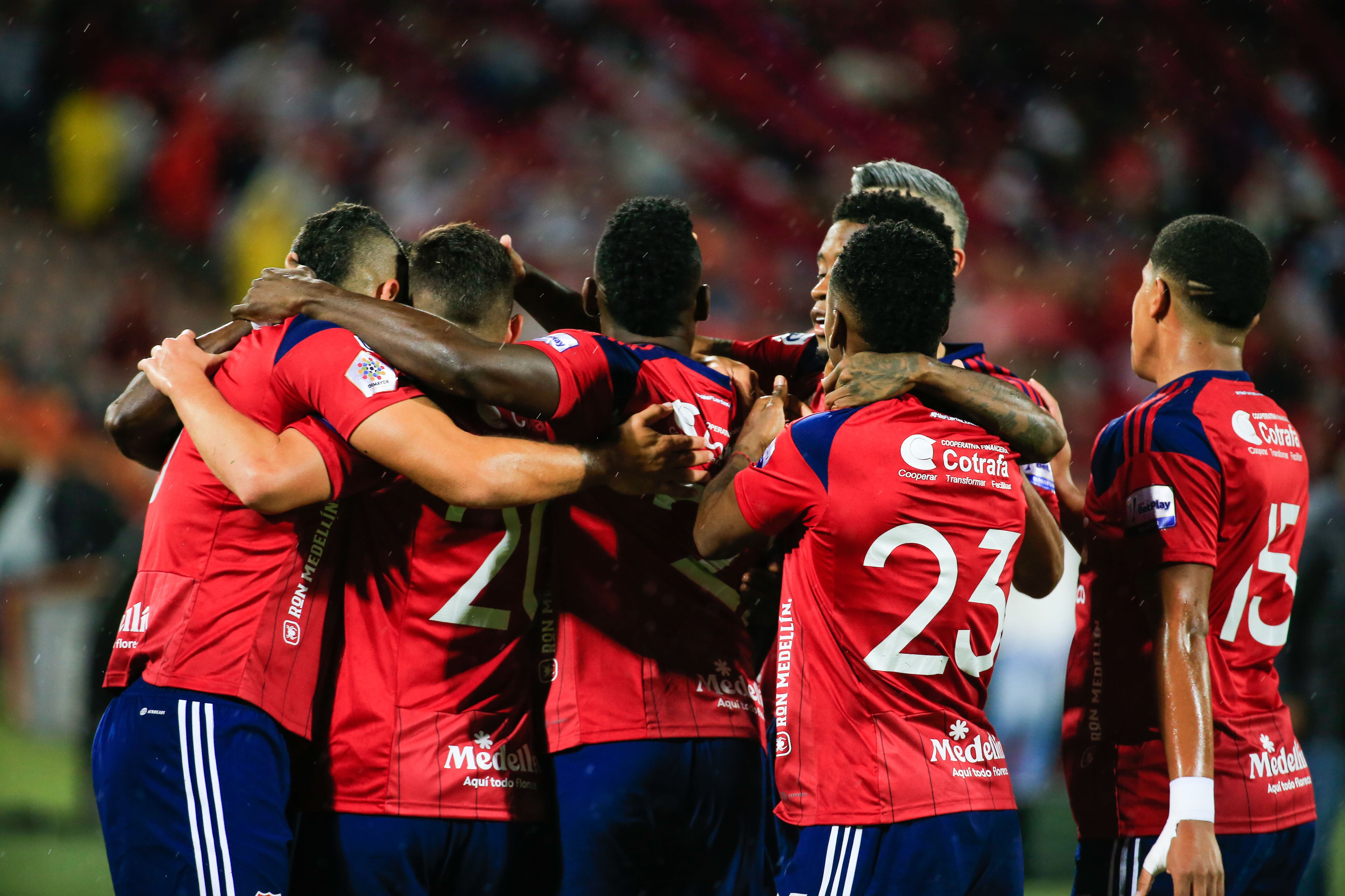 Medellín. 04 de febrero de 2023.- Independiente Medellín vs. Aguilas Doradas, fecha tres Liga BetPlay I. (El Colombiano).