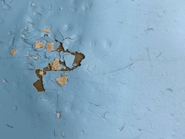 Evacúan nueva UCI de San Andrés, porque el piso está cediendo