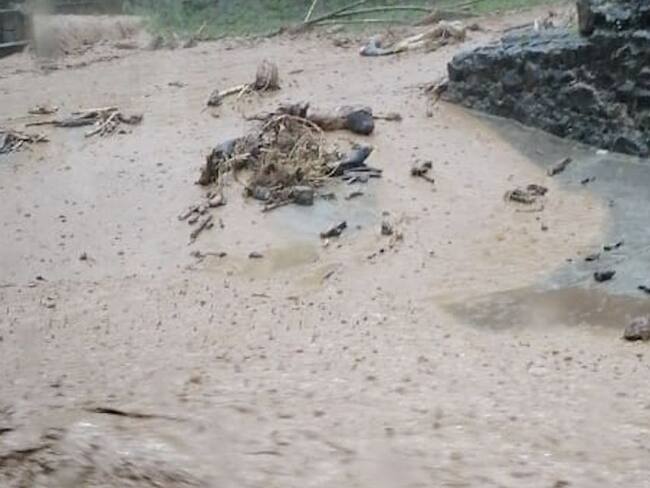 Tres personas fueron arrastradas por afluentes en Antioquia