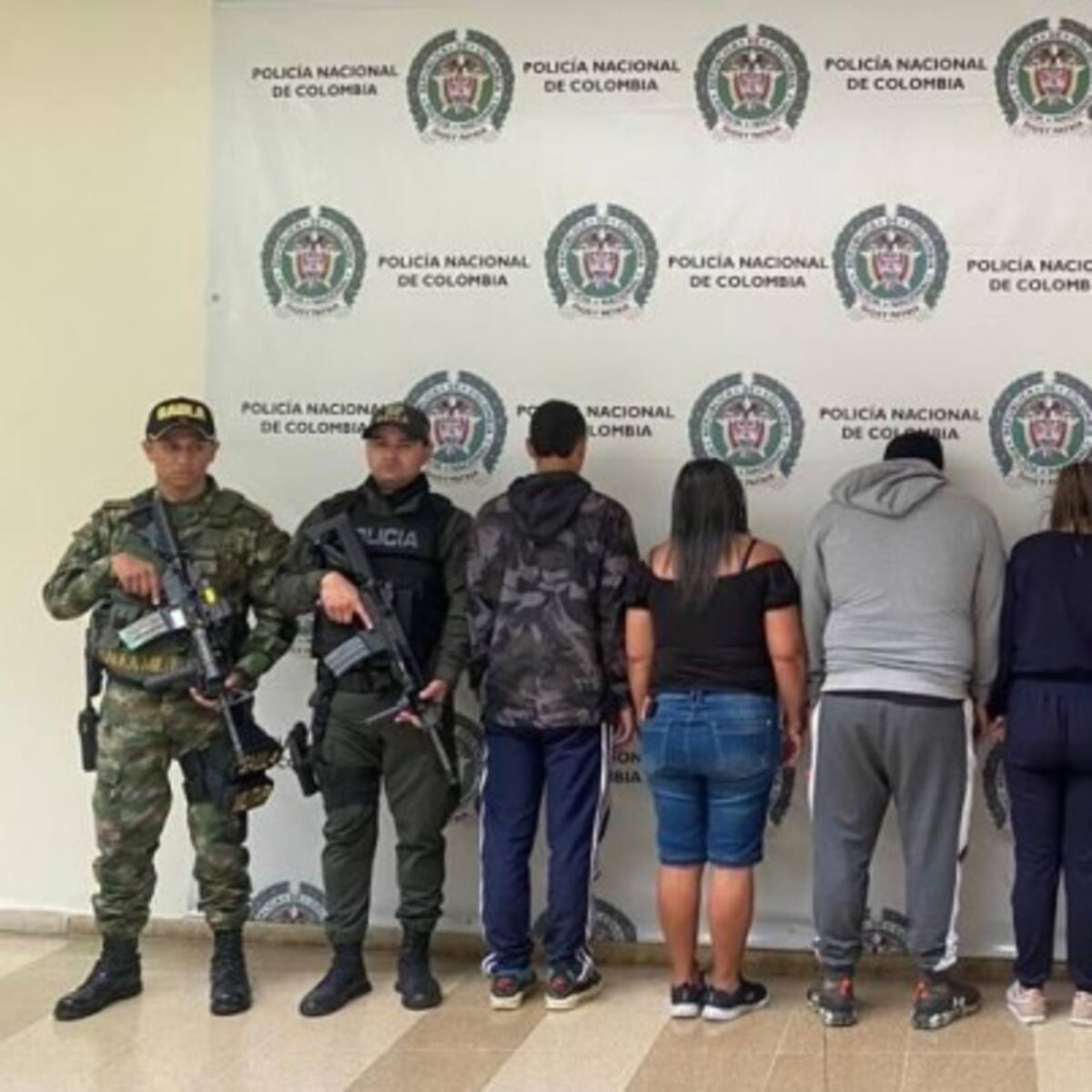 Una mujer lideraba una banda de extorsionistas en el Quindío