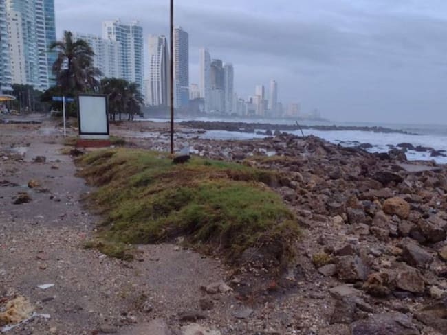 Los cabildantes también denunciaron que las obras de protección costera de Bocachica y Caño del Oro ya se encuentran deterioradas