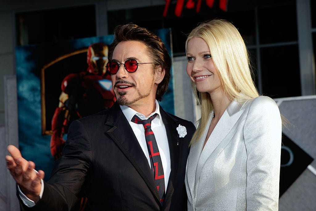 HOLLYWOOD - APRIL 26:  Actors Robert Downey Jr. and Gwyneth Paltrow arrive at the "Iron Man 2" World Premiere at El Capitan Theatre on April 26, 2010 in Hollywood, California.  (Photo by Jeff Vespa/WireImage)