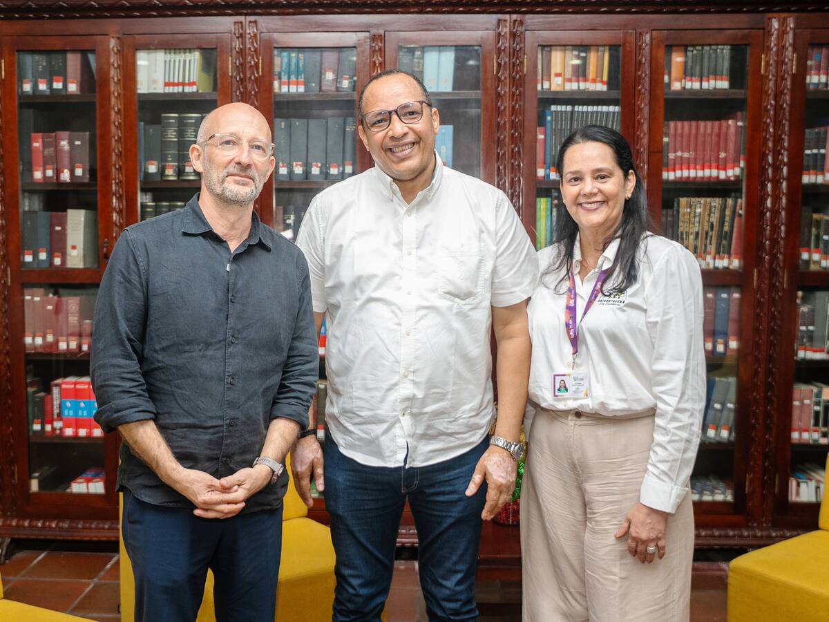 Embajador de la Unión Europea visita la UniCartagena para fortalecer alianzas académicas