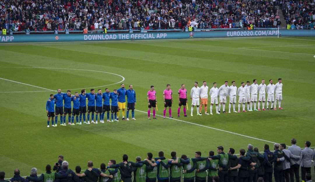 Italia vs. España en Eurocopa