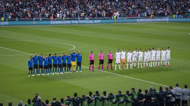 Italia vs. España en Eurocopa