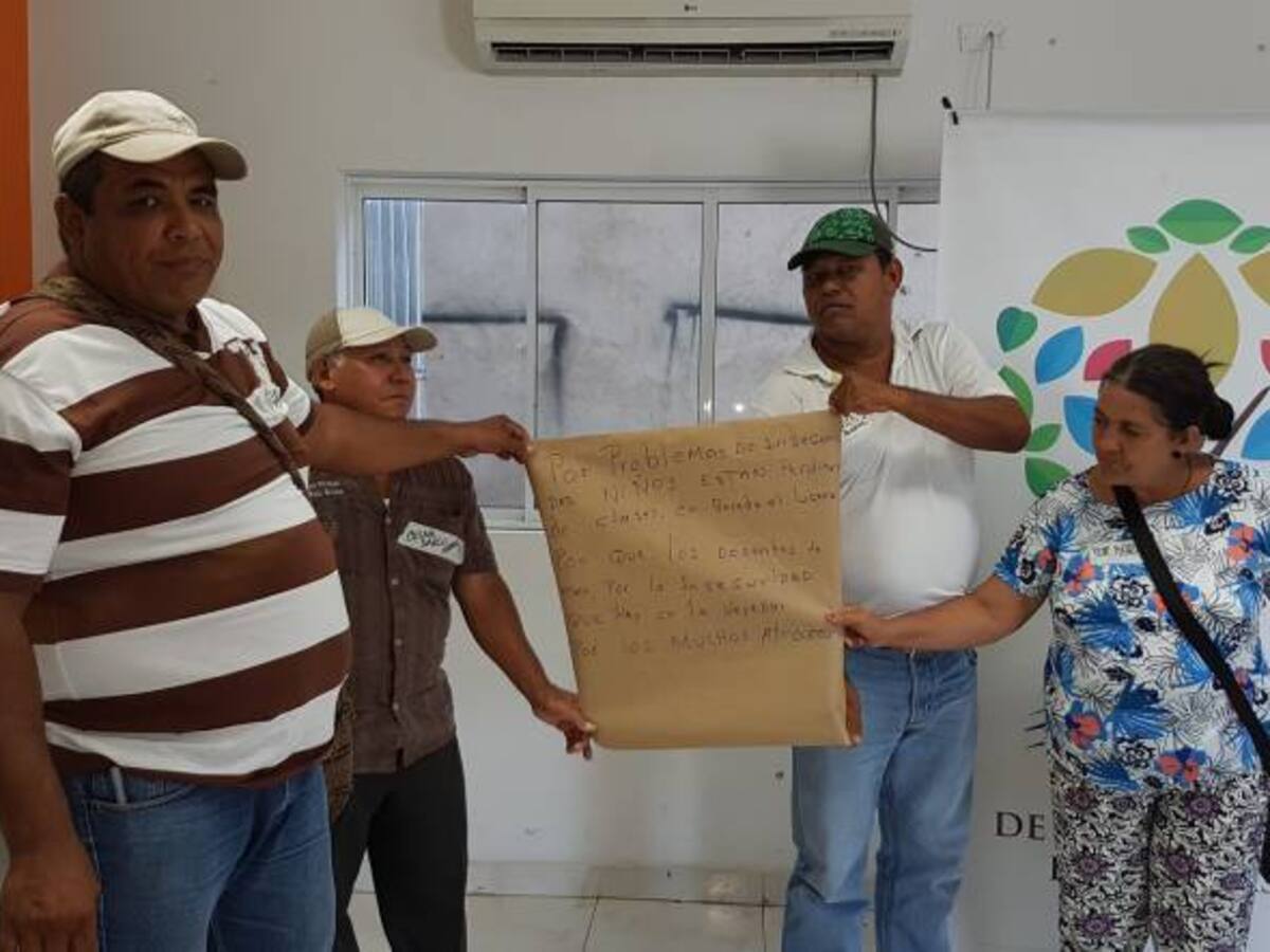 Campesinos de Cesar participan en creación de periódicos comunitarios