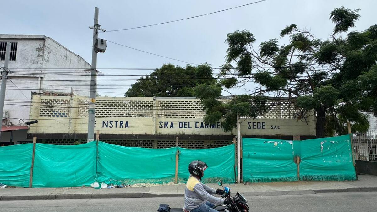 Iniciaron obras de rehabilitación en la I.E. Nuestra Señora del Carmen