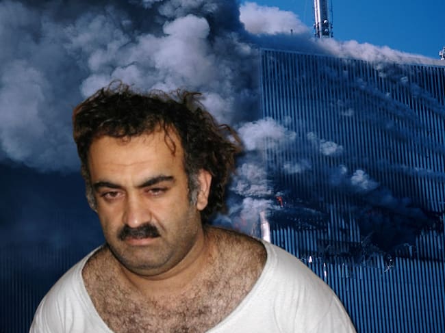 Jalid Sheij Mohamed y atentado a las Torres Gemelas. Fotos: AFP / Getty Images