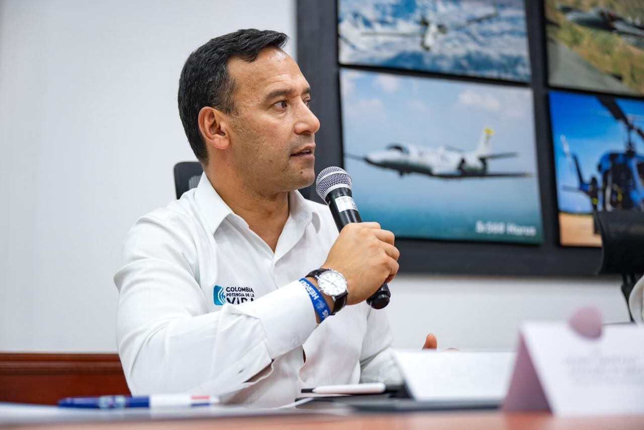 Ministro de Defensa Pedro Sánchez. Foto: Mindefensa.