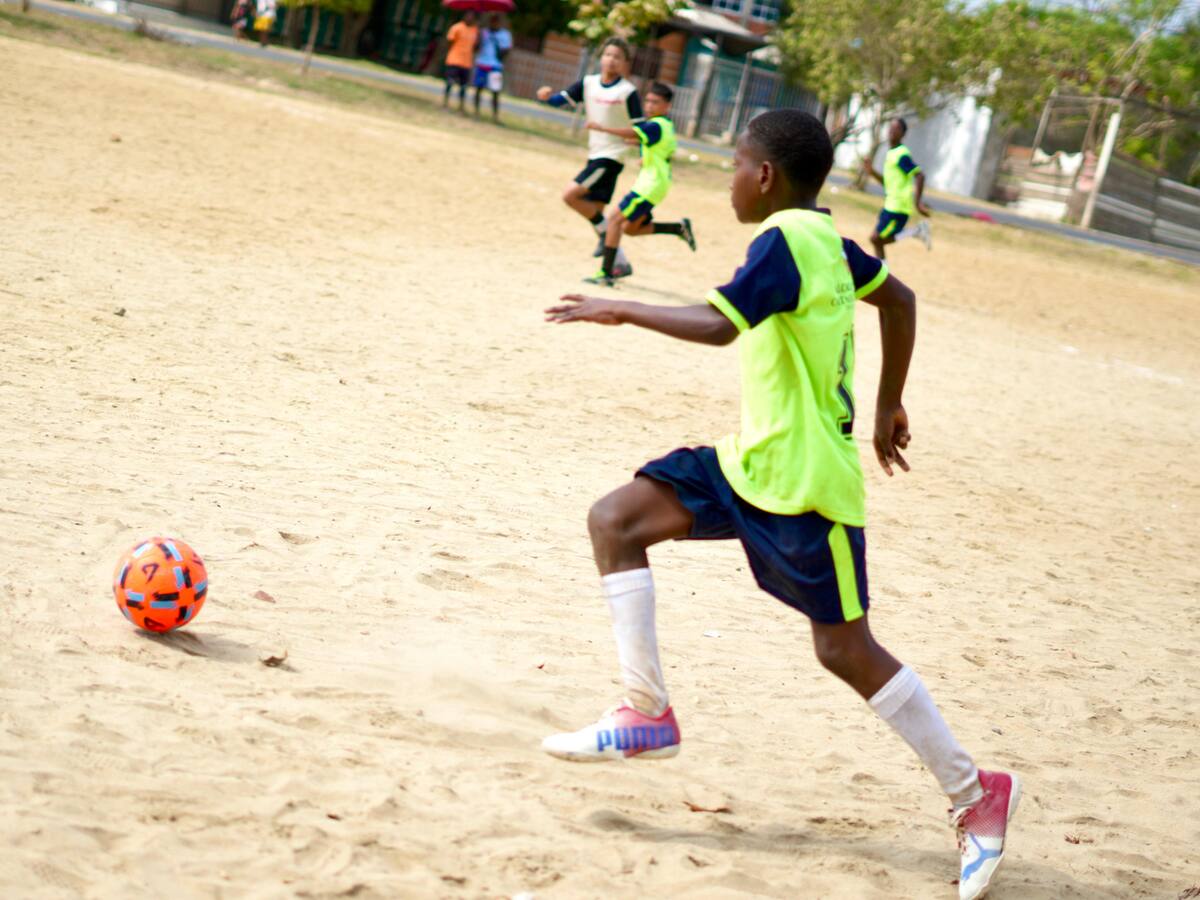 Niños y adolescentes de Cartagena se integran en Torneo Deportivo Perimetral Unida