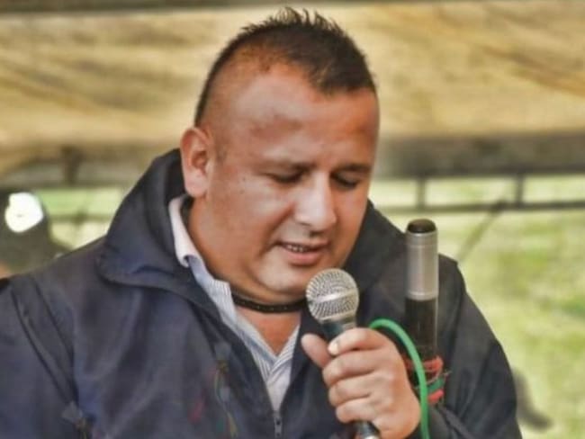 Miller Correa, consejero mayor de la Asociación de Cabildos Indígenas del Norte del Cauca