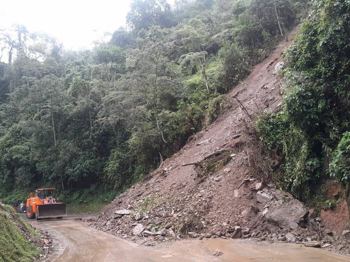 Siguen los problemas de movilidad en la vía Cruce de Armero – Líbano