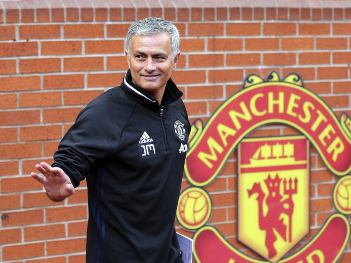 Mourinho entrenó con Manchester United