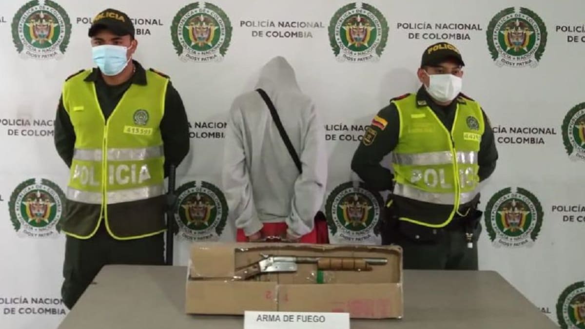 Detenido en el barrio El Nevado con una escopeta ilegal