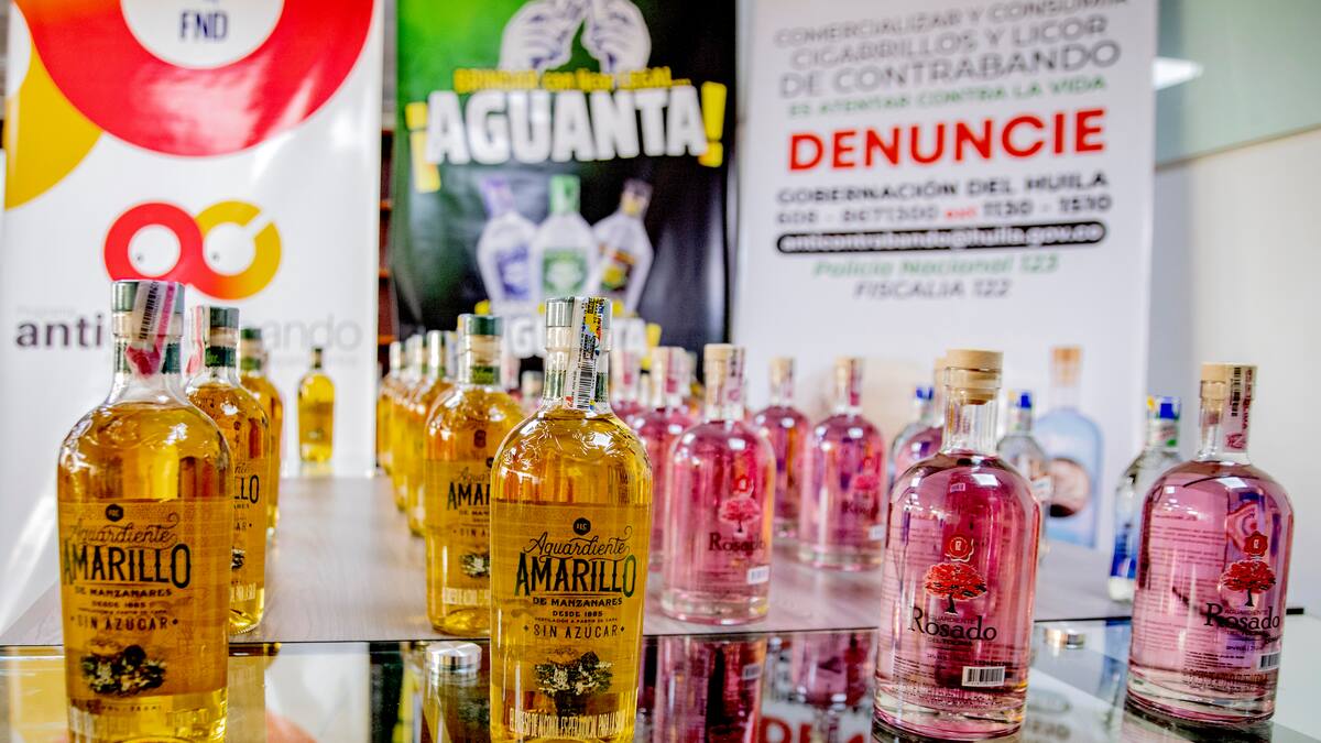 Adelantan operativos en el Huila para erradicar contrabando de licores