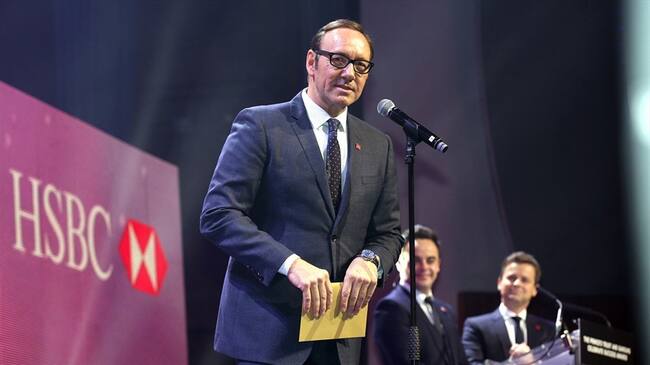 Kevin Spacey afirma que es gay luego de ser acusado de acoso sexual. Foto: Getty Images