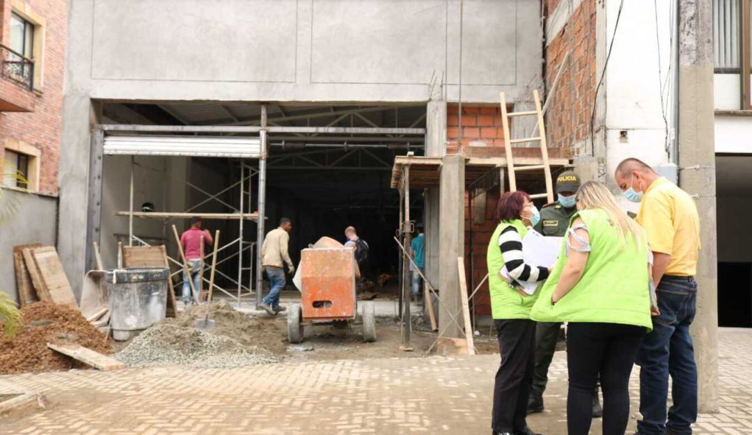 Suspenden obras de construcción en Pereira