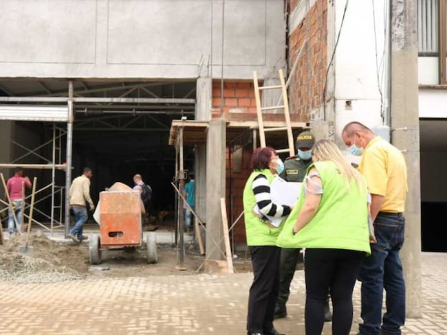 Suspenden obras de construcción en Pereira