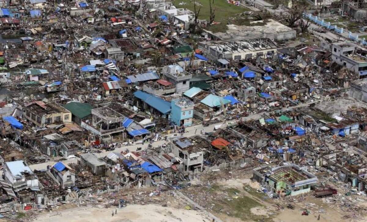 Aspectos de las zonas devastadas por el tifón que durante el fin de semana azotó a Filipinas, hecho que movió a la comunidad internacional a enviar ayuda a millones de afectados.