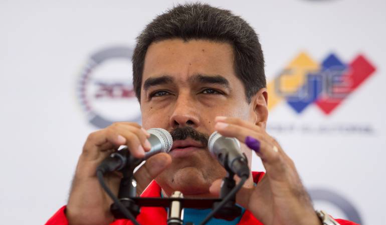 Nicolás Maduro, presidente de Venezuela.