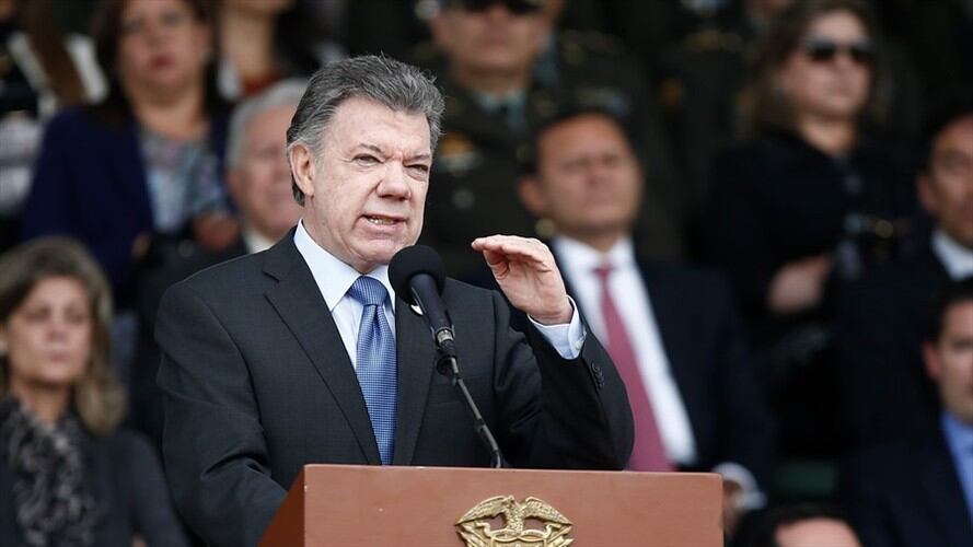 Juan Manuel Santos, presidente de la República. Foto: Colprensa