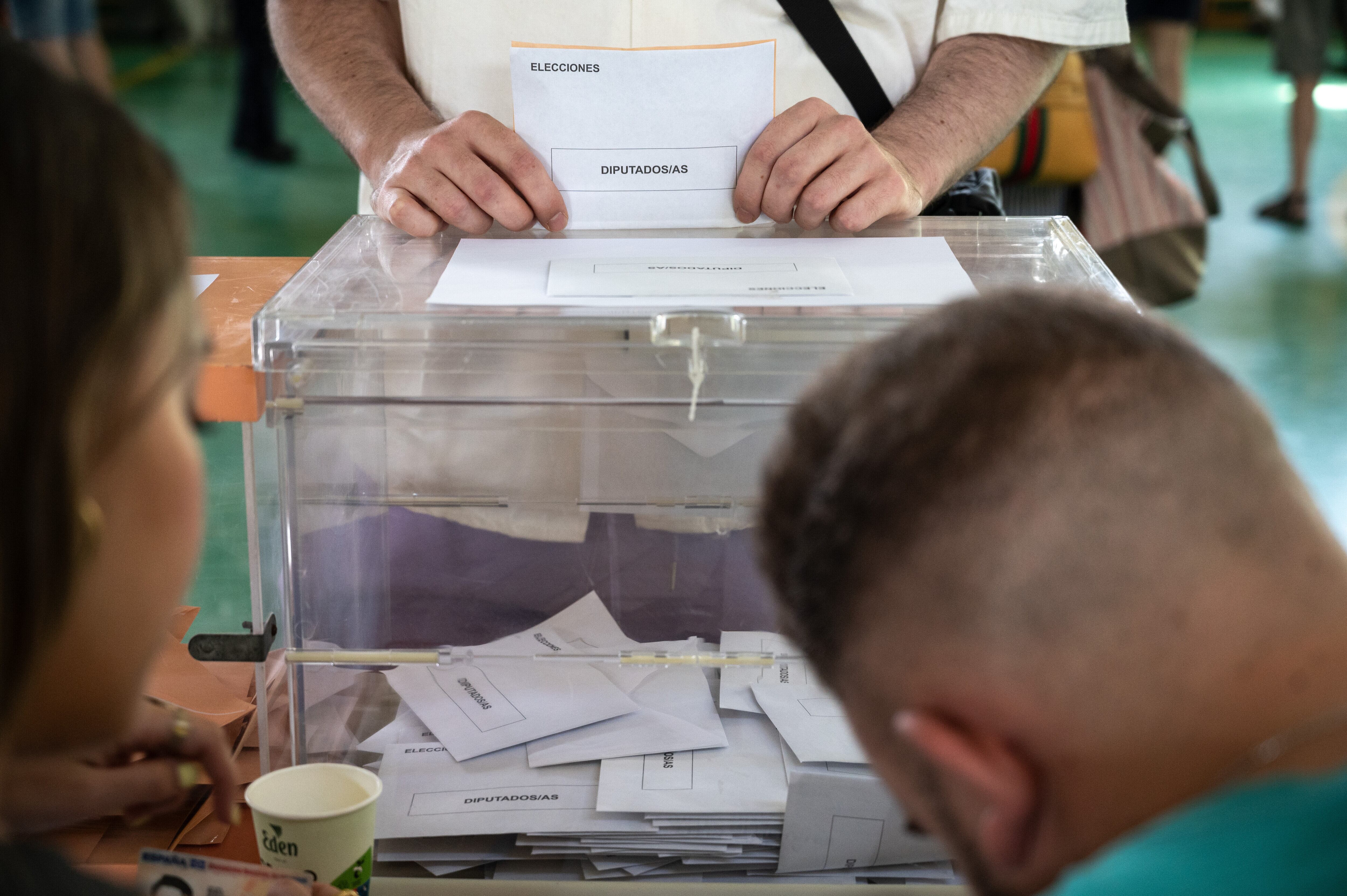 Jornada electoral en España. 
(foto:  Marcos del Mazo/LightRocket via Getty Images)
