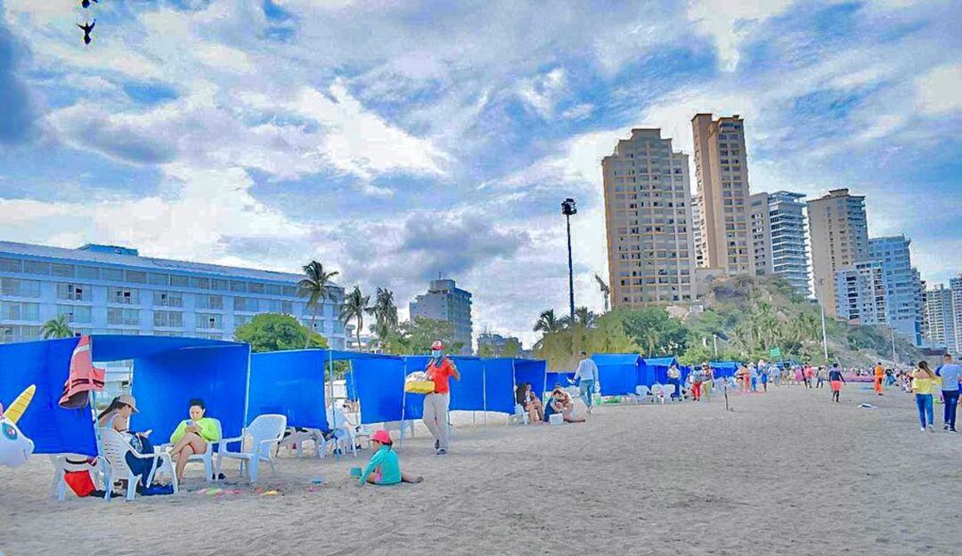 Playas de la ciudad. 