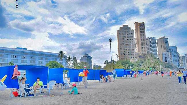 Playas de la ciudad.