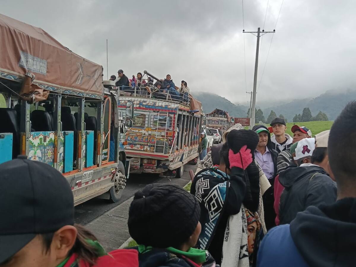 Comunidades indígenas de Nariño protestan en Bogotá por incumplimientos del Gobierno Nacional