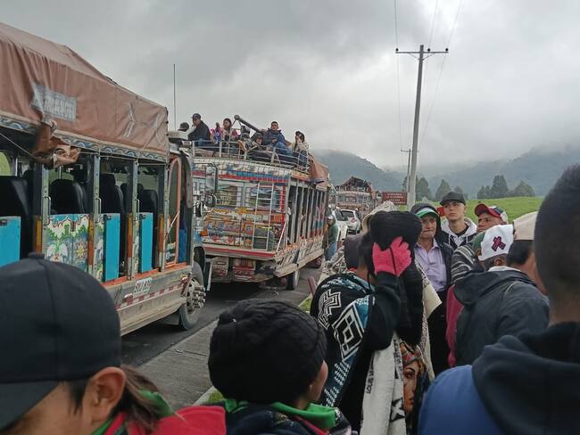 Indígenas de Nariño van a Bogotá | Foto: Cortesía