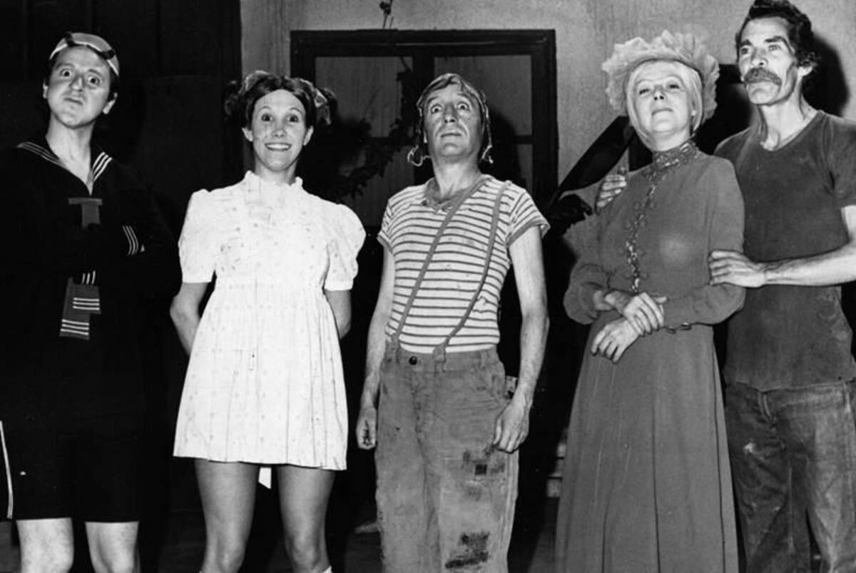 El Chavo, Chapulin Colorado, Chilindrina, Don Ramón, Dr. Chapatin, Chompiras...