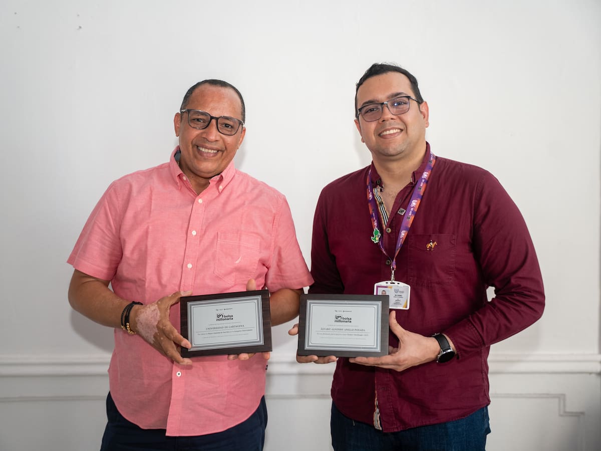Unicartagena recibe reconocimiento nacional en el concurso Bolsa Millonaria