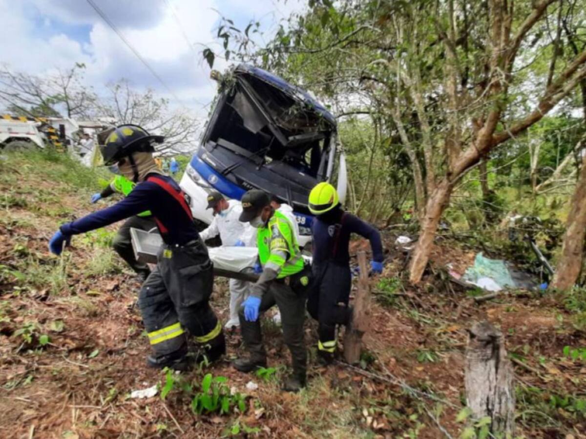 Una tendera en Barranquilla entre las víctimas de bus volcado en Magdalena