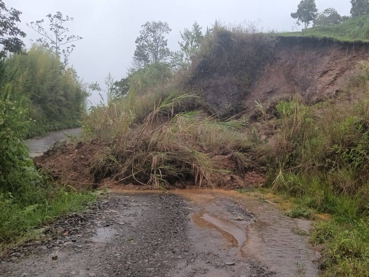 Cuatro de los 12 municipios del Quindío registran afectaciones por lluvias