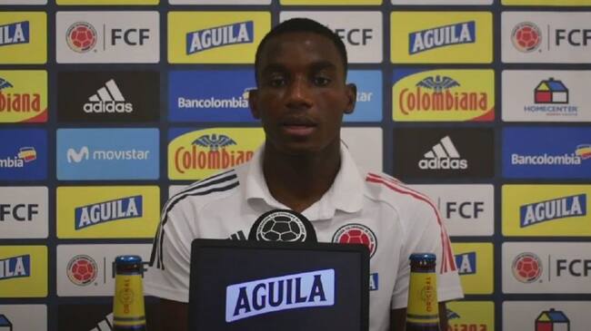 Dairon Mosquera, jugador de Independiente Santa Fe convocado a microciclo de la Selección Colombia.