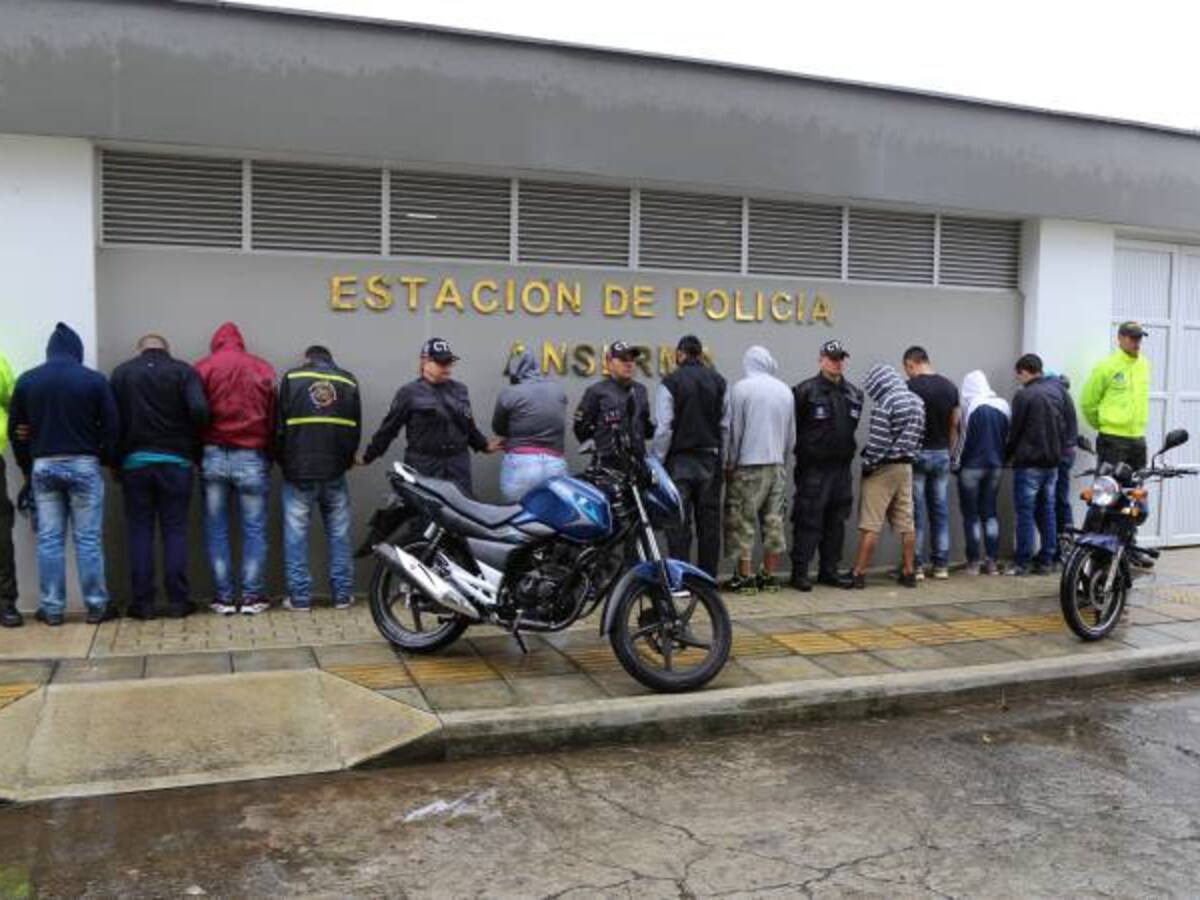 28 capturados por presunto tráfico de estupefacientes en Caldas
