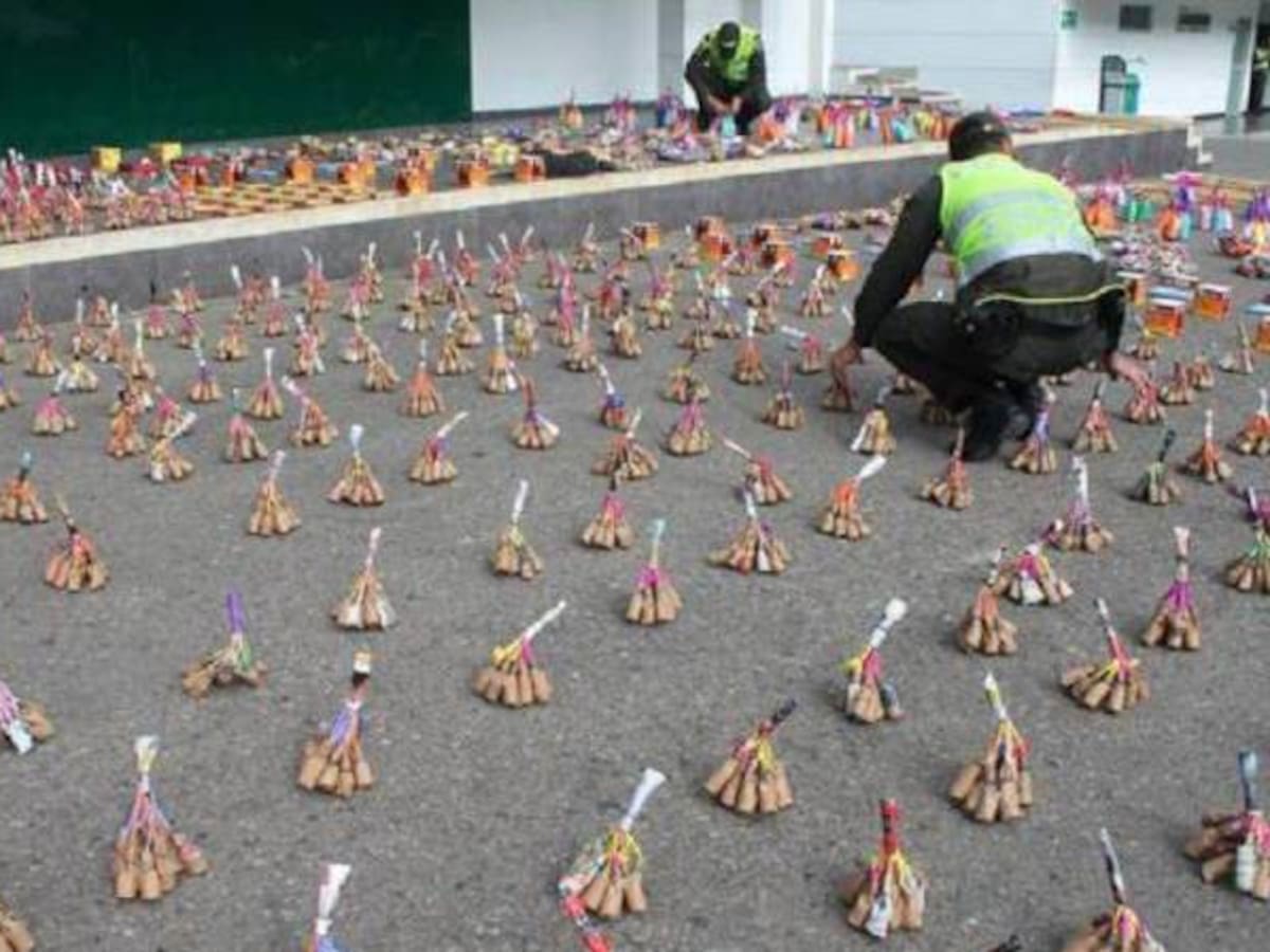 Incautan cerca de 3 mil unidades de pólvora en Boyacá