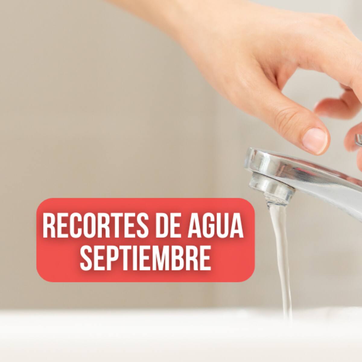 Cortes de agua en SEPTIEMBRE 2024: Soacha, Chía, Cota y municipios sin agua en Cundinamarca