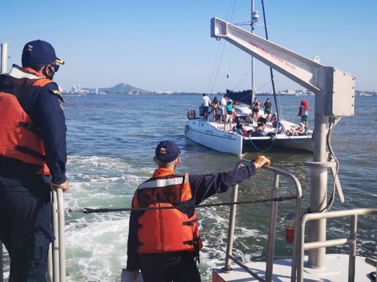 En Cartagena 6.353 personas se movilizaron vía marítima en el fin de semana