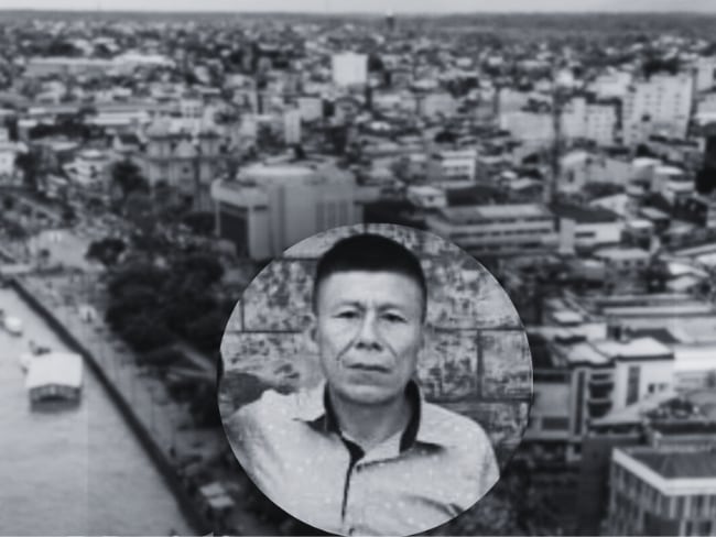 Gobernador indígena Eutimio Valencia