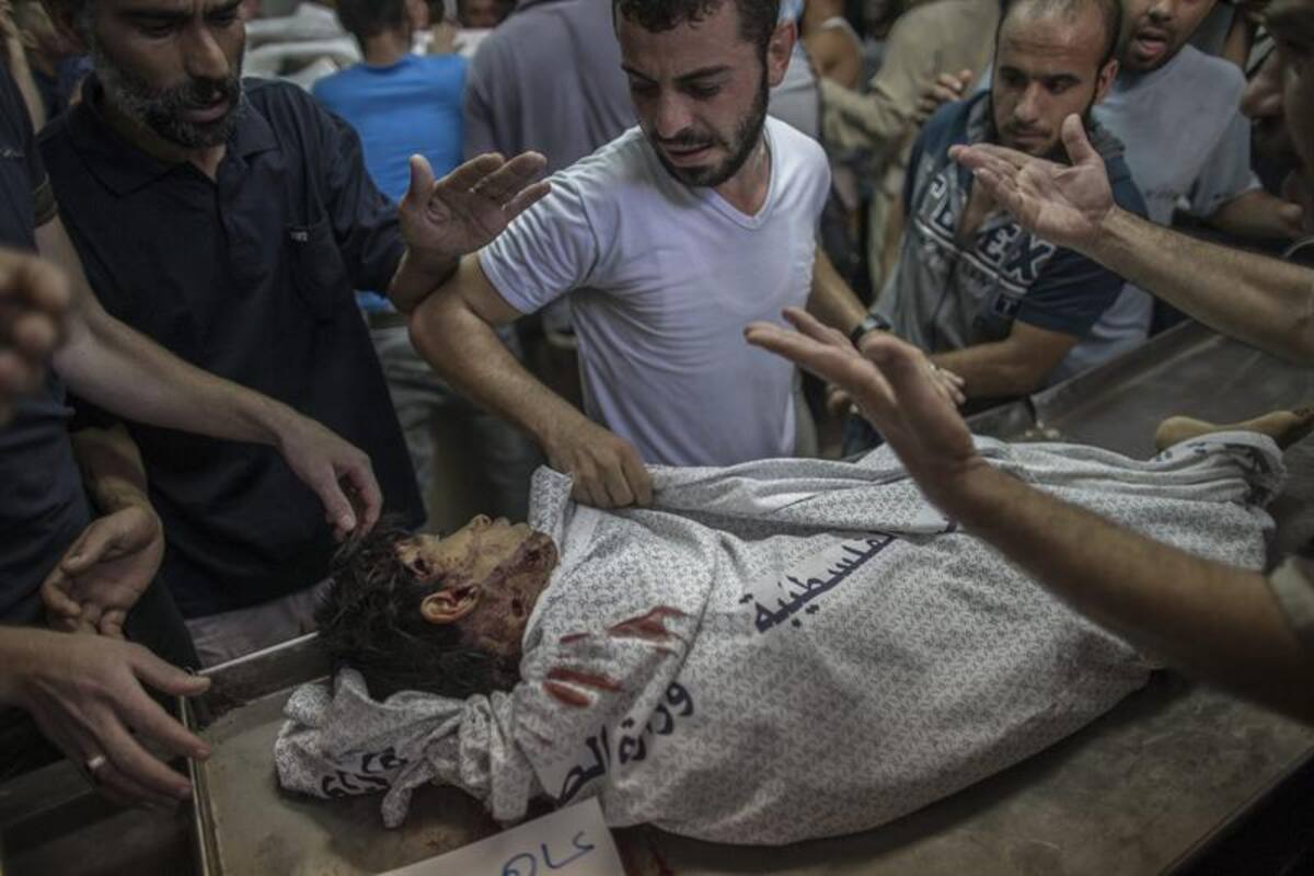 Gaza se conmociona por el asesinato de cuatro niños que jugaban en la playa.