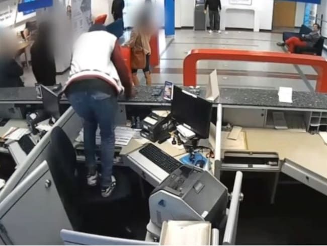 Así robaban los reyes del atraco a Bancos en Bogotá: fueron capturados